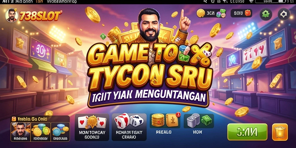 Tampilan gameplay Tycoon yang menarik dan menantang.