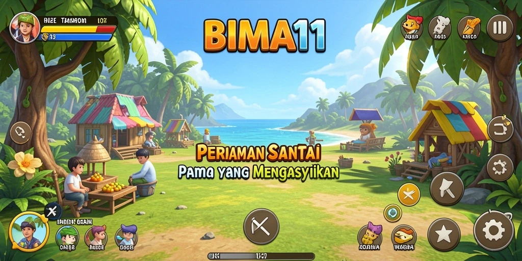 Menampilkan gameplay menarik dan seru dari BIMA11.